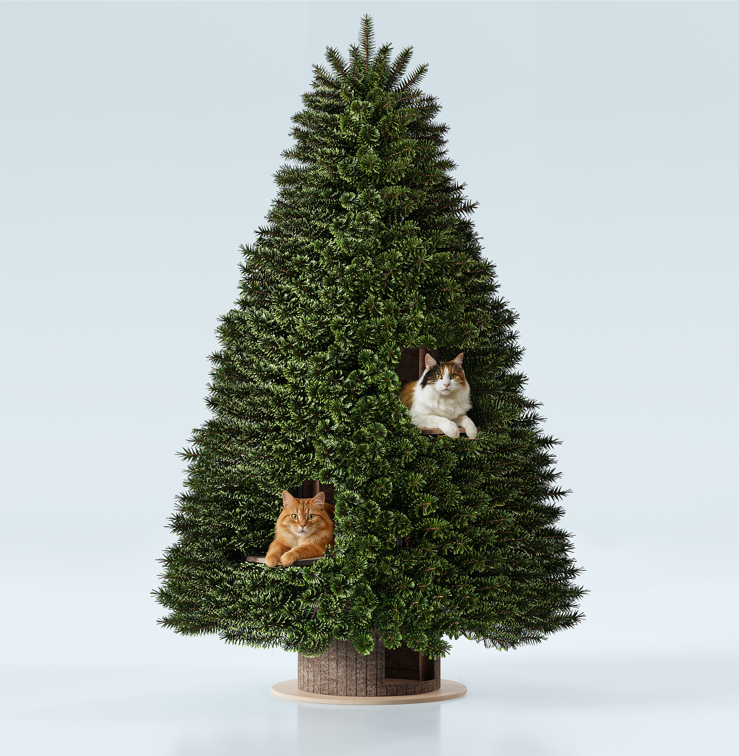Cat Christmas Tree
