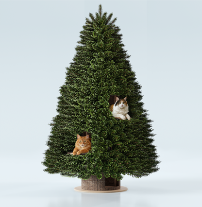 Cat Christmas Tree